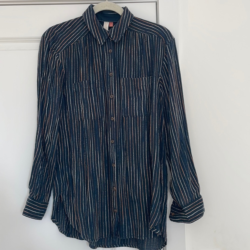 Anthropologie Button Down Top